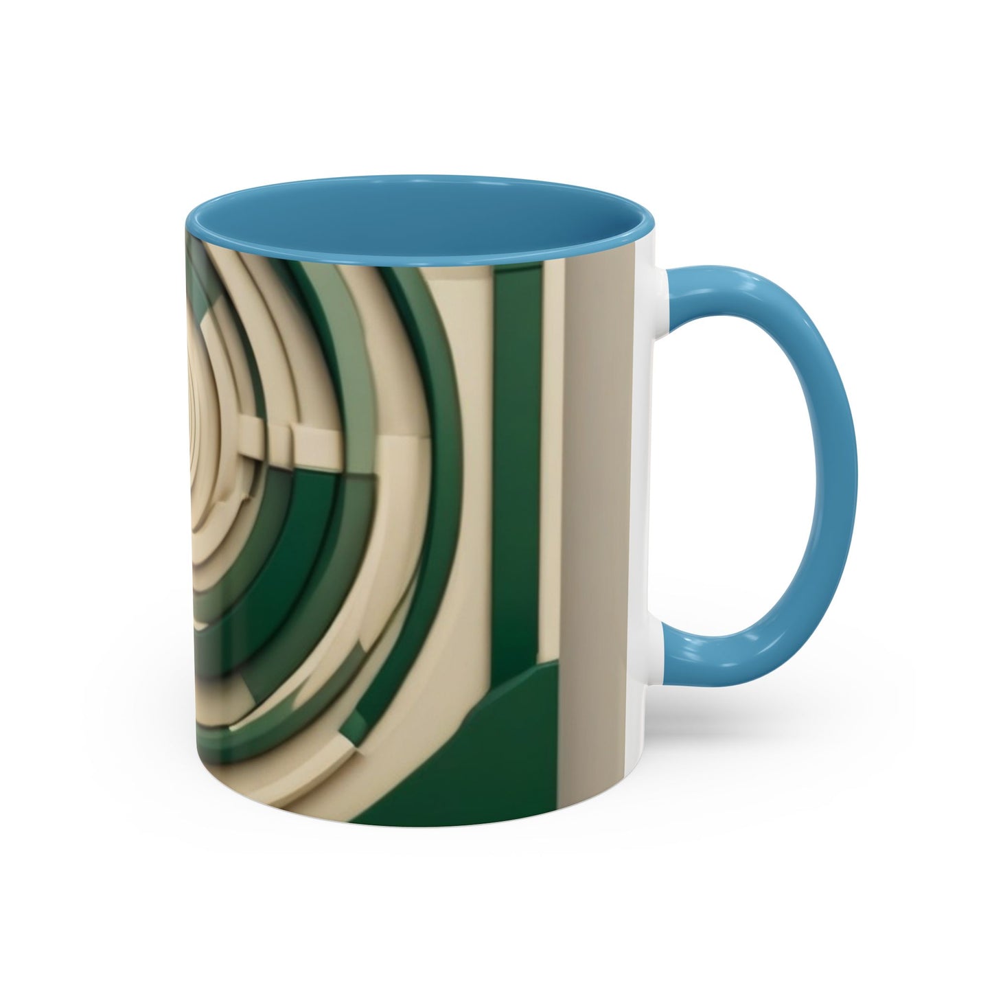 boostlete-mile-by-mile-icon-target-3d-modern-0306 — Accent Mug 11/15oz