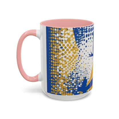boostlete-field-day-icon-swimmer-halftone-paper-0246 — Accent Mug 11oz/15oz