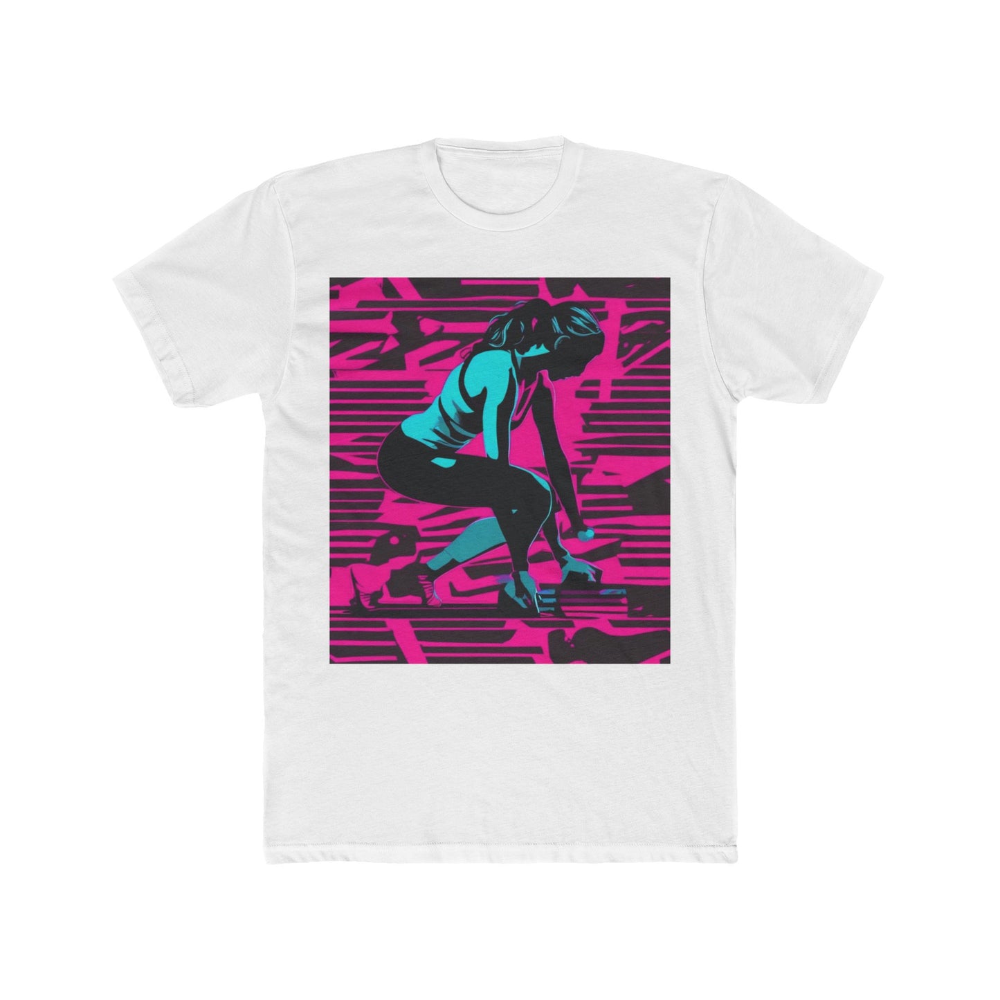 boostlete-headspace-scene-push-up-matte-modern-0260 — Unisex Cotton Crew Tee (NL 3600)