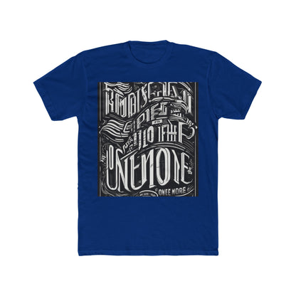 boostlete-mile-by-mile-type-one-more-split-line-art-0001 — Unisex Cotton Crew Tee (NL 3600)