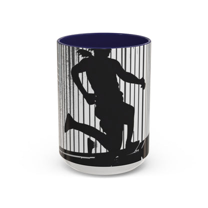 boostlete-am-crew-scene-hurdler-halftone-badge-0956 — Accent Mug 11/15oz