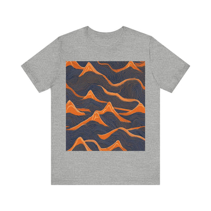 boostlete-boost-mode-pattern-topographic-engraved-0035 — Unisex Jersey Short Sleeve (B+C 3001)
