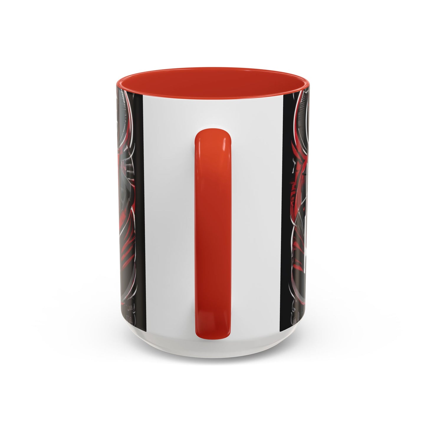 boostlete-boost-mode-type-win-the-day-outline-over-solid-monoline-0477 — Accent Mug 11/15oz
