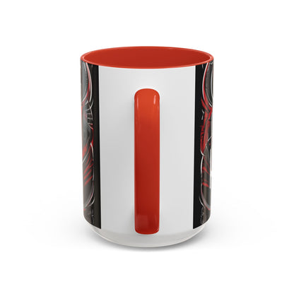 boostlete-boost-mode-type-win-the-day-outline-over-solid-monoline-0477 — Accent Mug 11/15oz