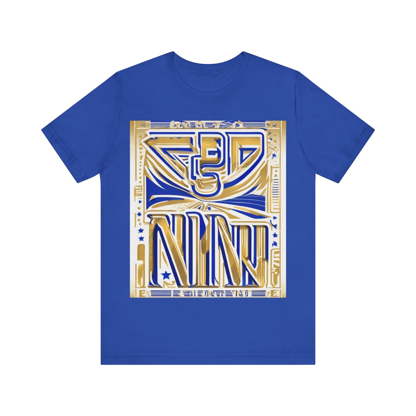 boostlete-boost-mode-type-earned-not-given-outline-over-solid-line-art-0005 — Unisex Jersey Short Sleeve (B+C 3001)