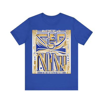 boostlete-boost-mode-type-earned-not-given-outline-over-solid-line-art-0005 — Unisex Jersey Short Sleeve (B+C 3001)