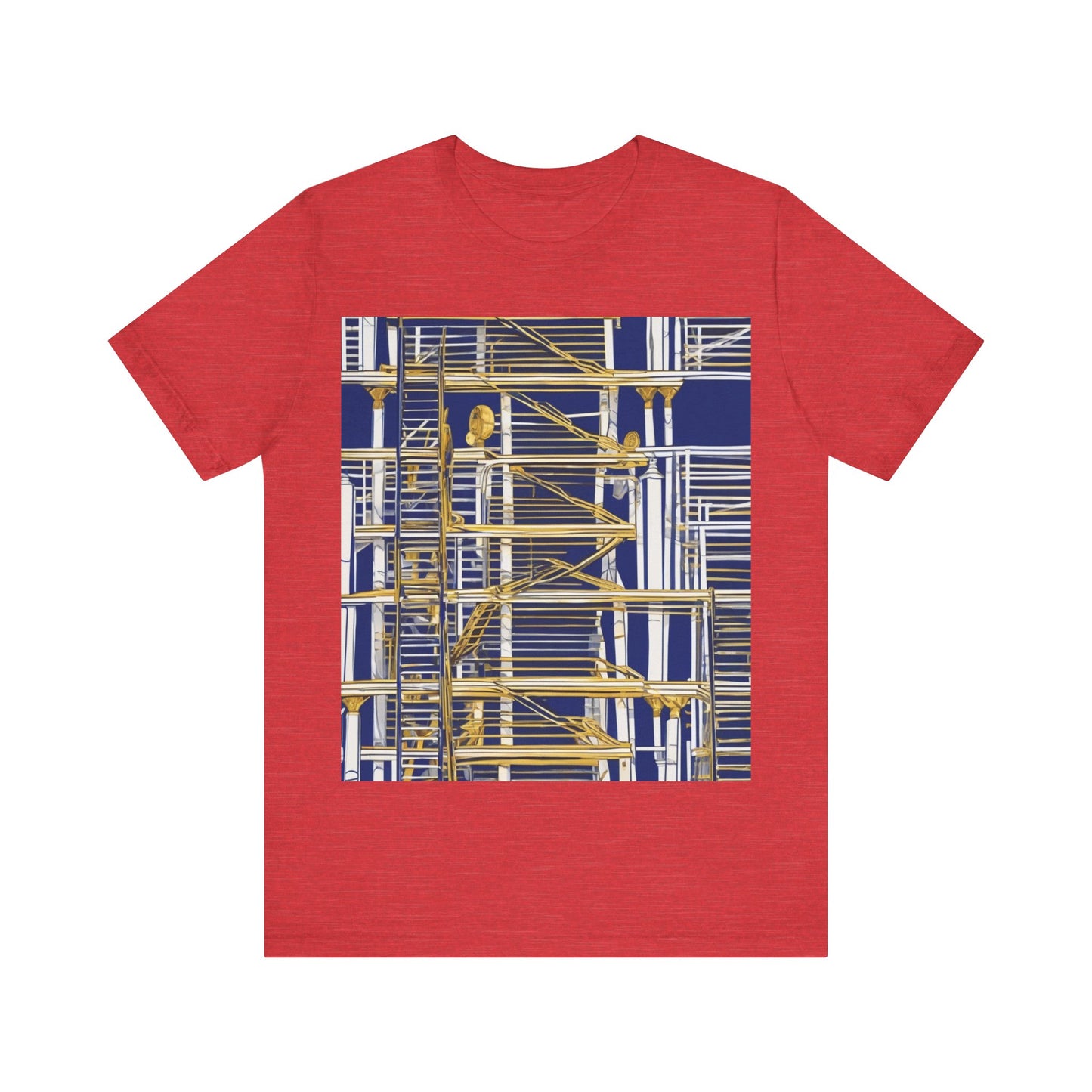 boostlete-rise-grind-icon-ladder-high-engraved-0238 — Unisex Jersey Short Sleeve (B+C 3001)