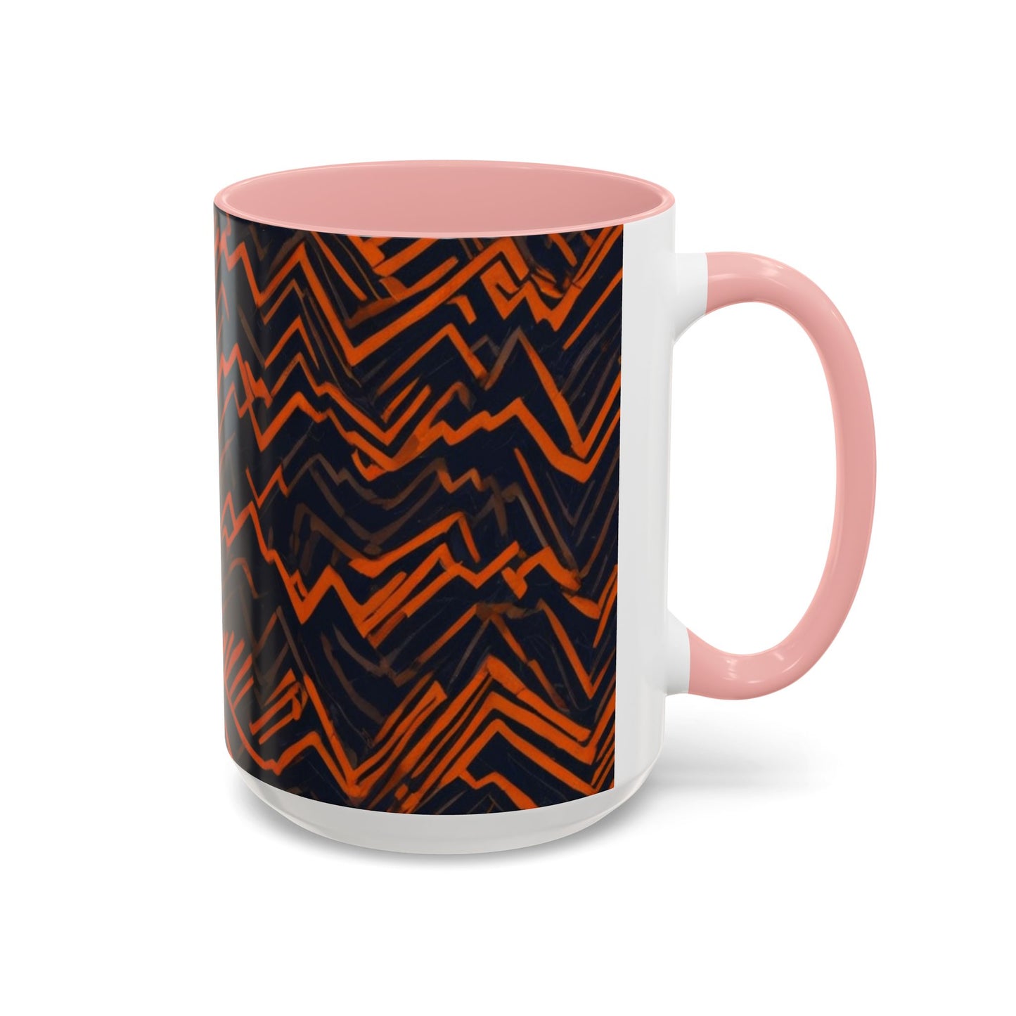 boostlete-rise-grind-pattern-ekg-modern-0155 — Accent Mug 11oz/15oz
