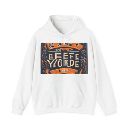 boostlete-field-day-type-be-where-your-feet-are-banner-engraved-0029 — Unisex Heavy Blend Hooded Sweatshirt (Gildan)