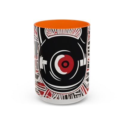 boostlete-recovery-progress-icon-kettlebell-outline-industrial-0366 — Accent Mug 11oz/15oz