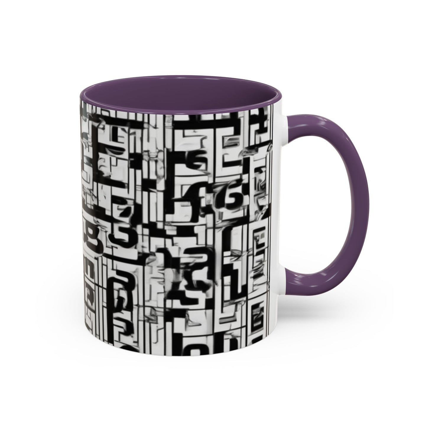 boostlete-boost-mode-pattern-plate-number-engraved-0103 — Accent Mug 11oz/15oz