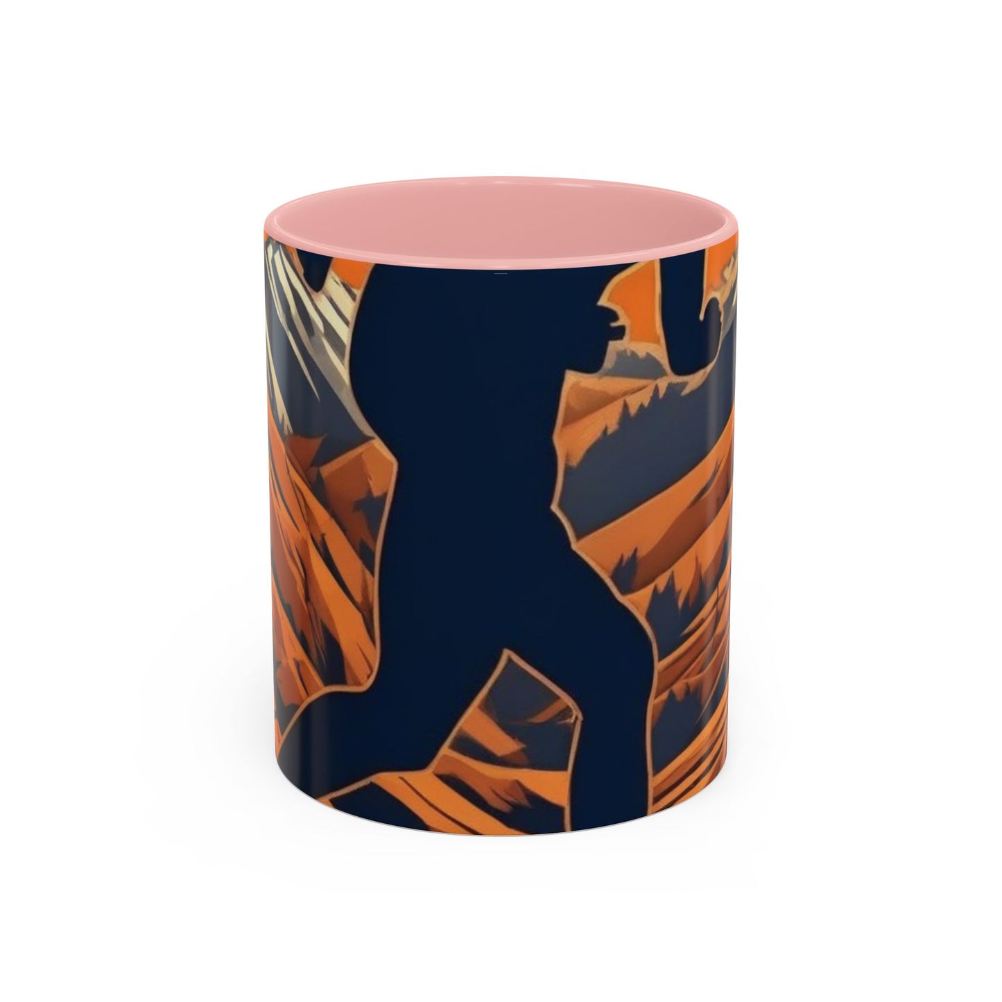 boostlete-iron-intent-scene-trail-3d-retro-0764 — Accent Mug 11/15oz