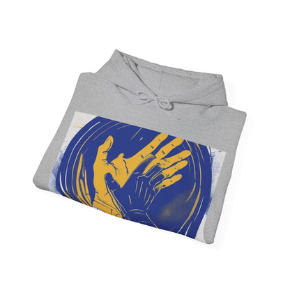 boostlete-am-crew-scene-athlete-neon-vector-0304 — Unisex Heavy Blend Hooded Sweatshirt (Gildan)