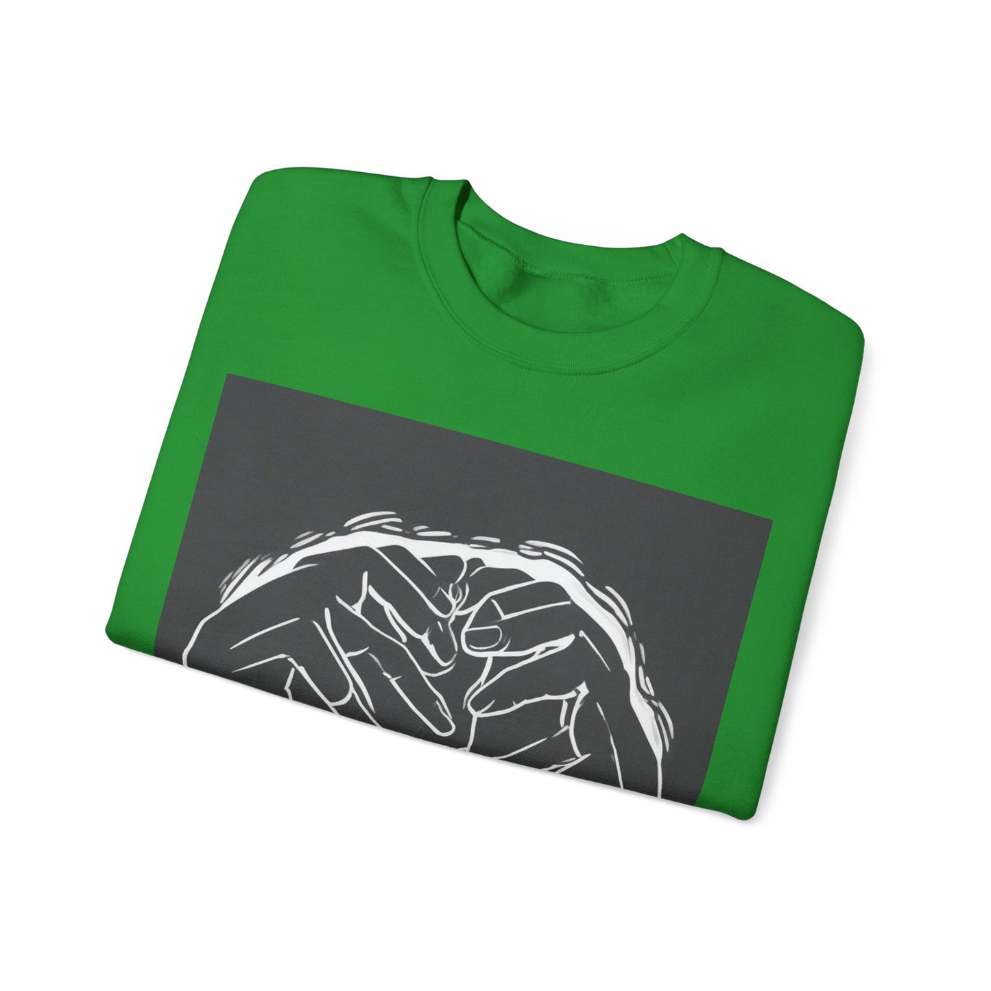 boostlete-am-crew-scene-athlete-high-modern-0308 — Unisex Heavy Blend Crewneck Sweatshirt (Gildan)