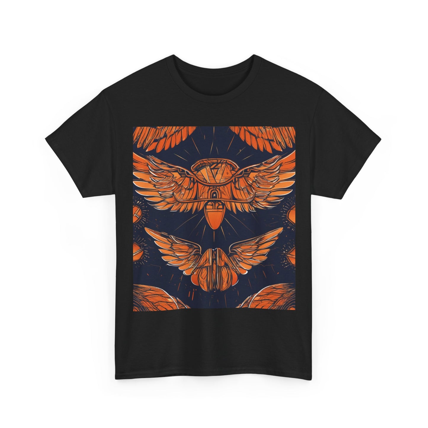boostlete-field-day-icon-wings-soft-geometric-0298 — Unisex Heavy Cotton Tee (Gildan 5000)