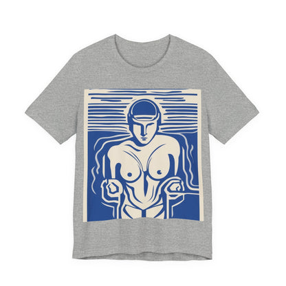 boostlete-boost-mode-icon-swimmer-motion-vector-0062 — Unisex Jersey Short Sleeve (B+C 3001)