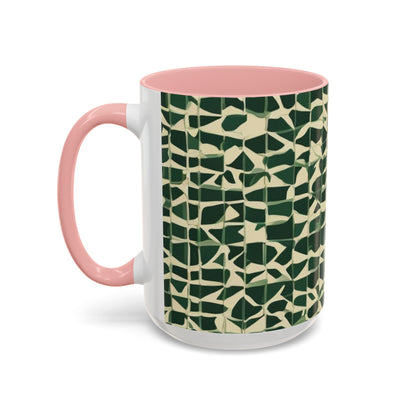 boostlete-iron-intent-pattern-plate-number-isometric-0099 — Accent Mug 11oz/15oz