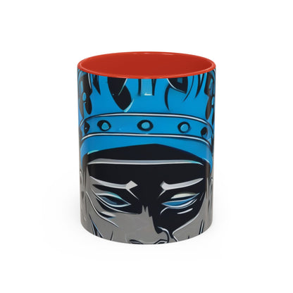 boostlete-am-crew-icon-crown-grainy-monoline-0022 — Accent Mug 11oz/15oz