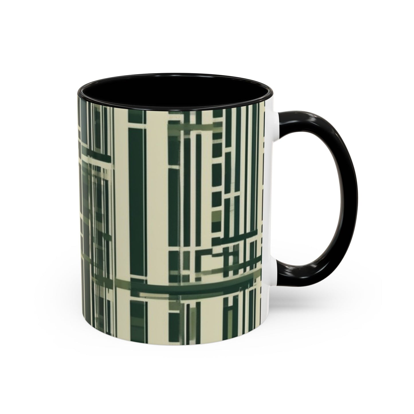 boostlete-quiet-power-pattern-barcode-blueprint-0167 — Accent Mug 11/15oz