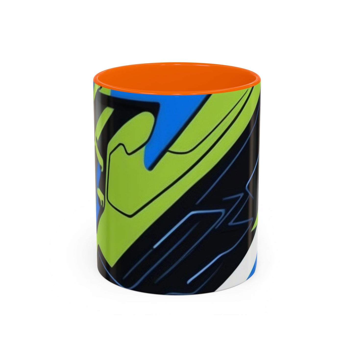 boostlete-quiet-power-icon-sneaker-duotone-paper-0066 — Accent Mug 11oz/15oz