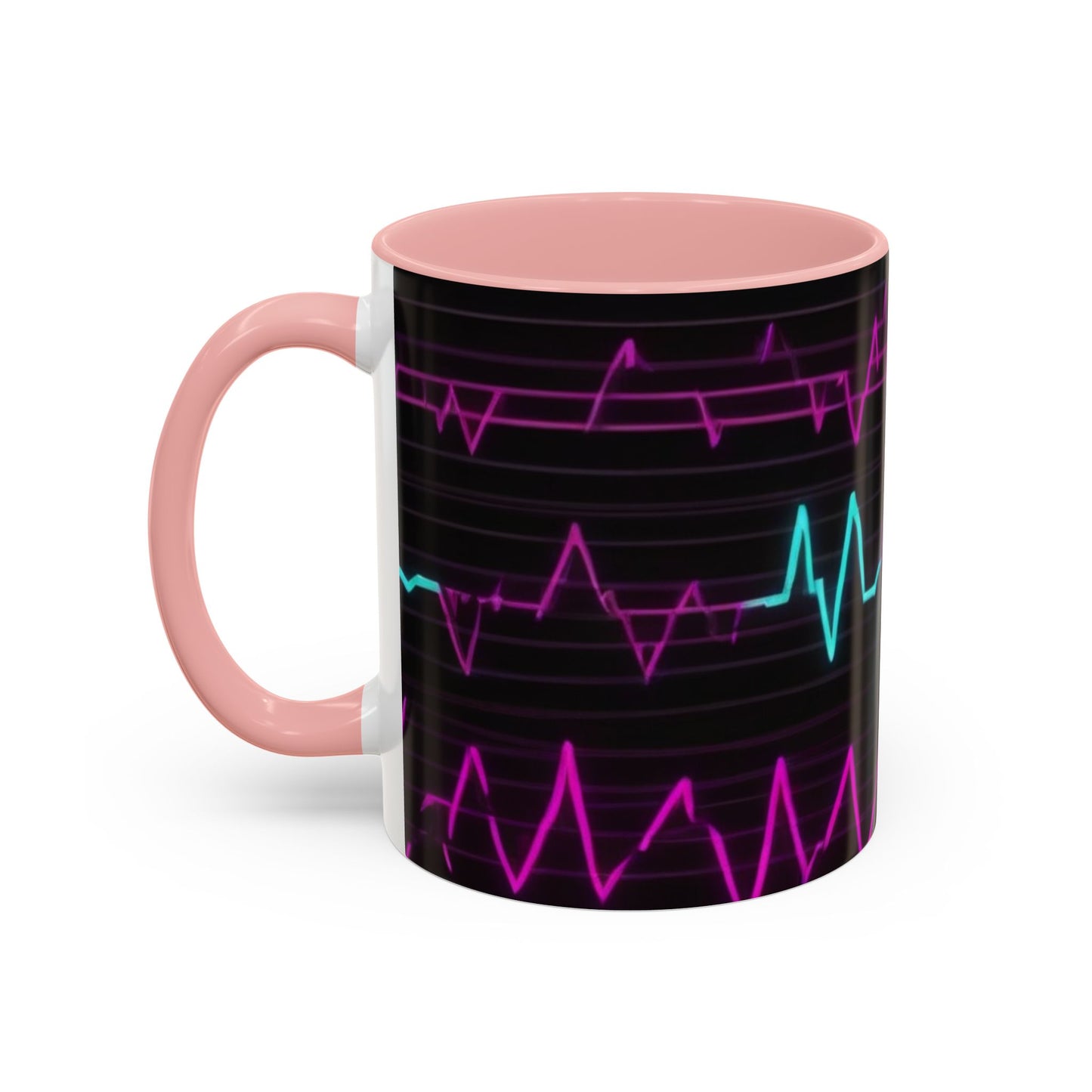 boostlete-boost-mode-pattern-ekg-modern-0111 — Accent Mug 11oz/15oz