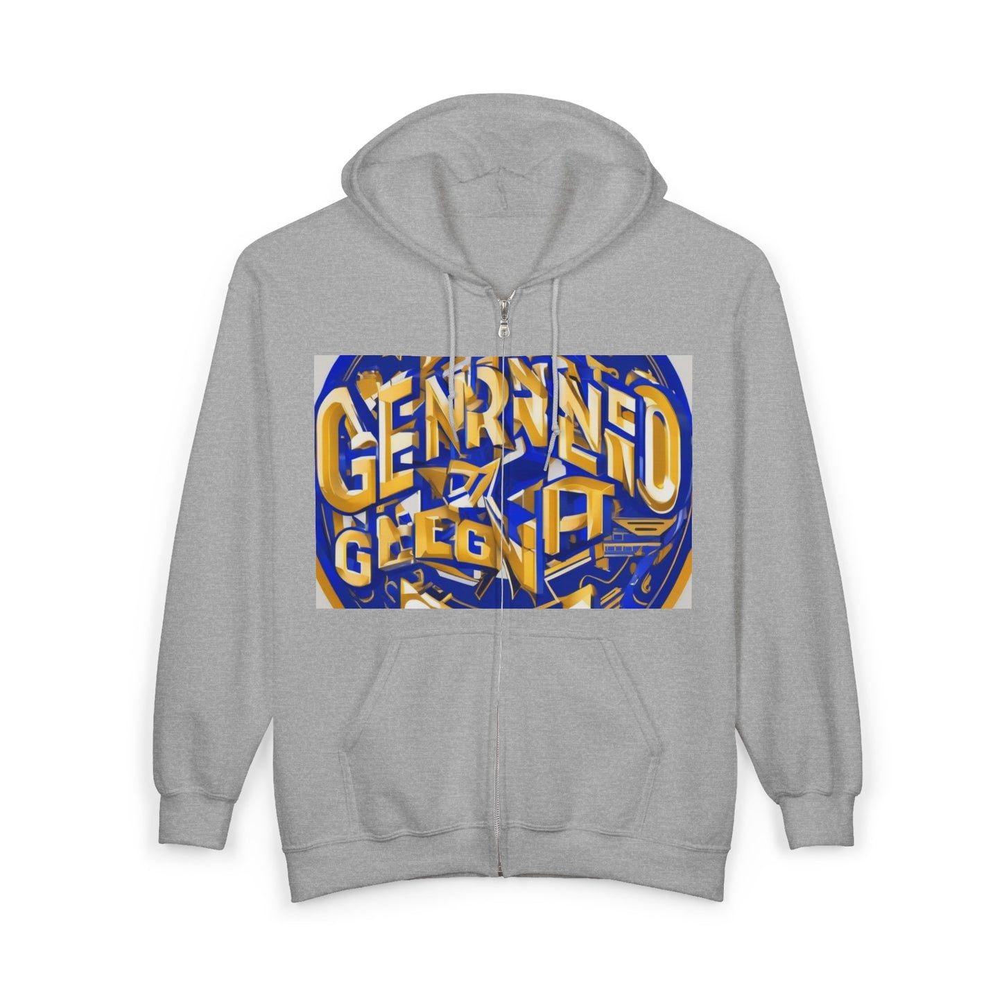 boostlete-pr-season-type-earned-not-given-badge-isometric-0105 — Unisex Heavy Blend Full-Zip Hooded Sweatshirt