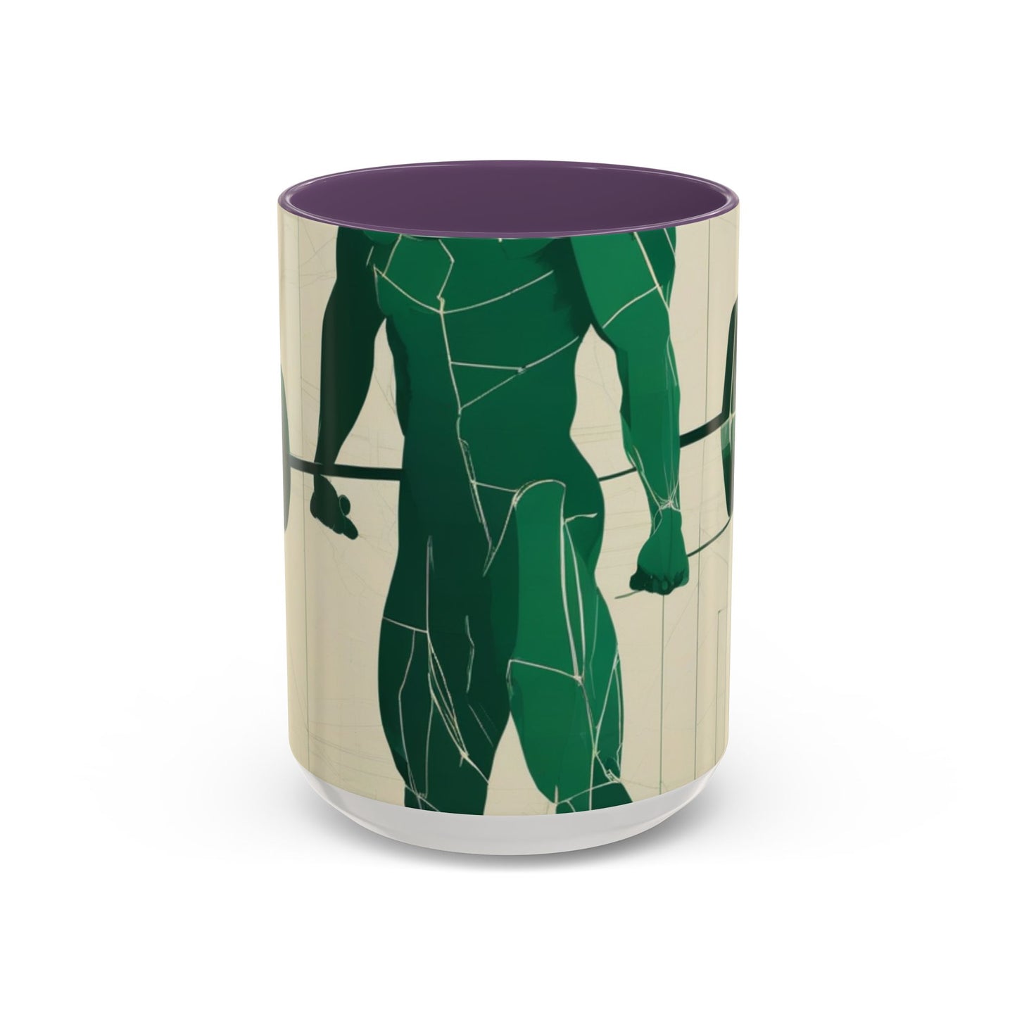 boostlete-boost-mode-scene-deadlift-glitch-blueprint-0044 — Accent Mug 11oz/15oz