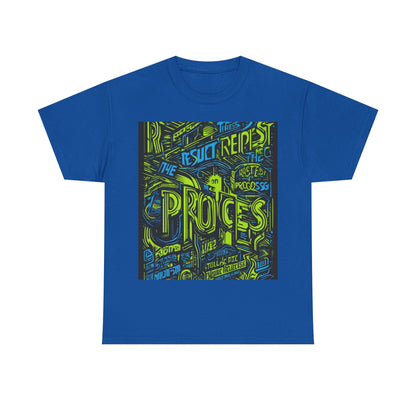 boostlete-rise-grind-type-respect-the-process-big-monoline-0265 — Unisex Heavy Cotton Tee (Gildan 5000)