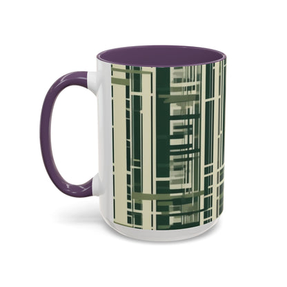 boostlete-quiet-power-pattern-barcode-blueprint-0167 — Accent Mug 11/15oz