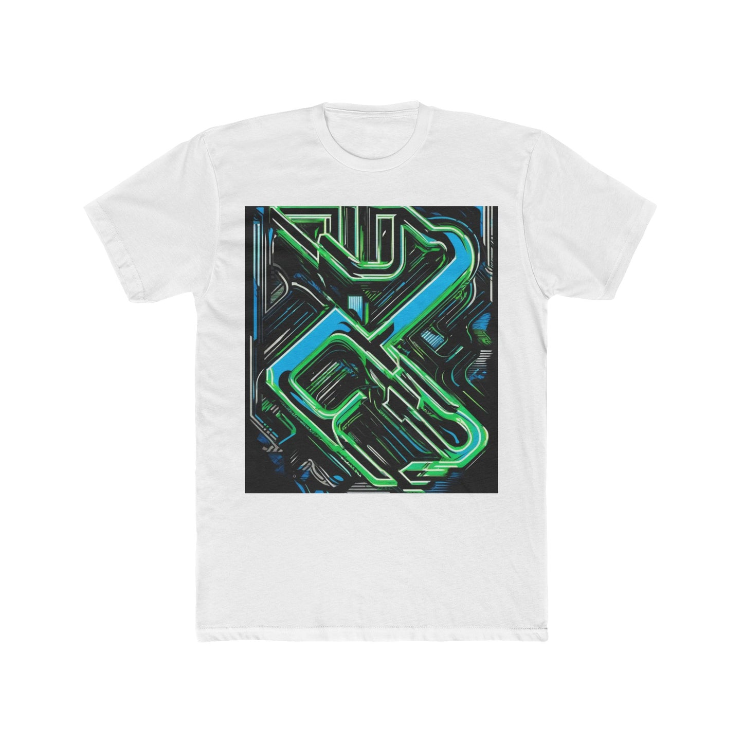 boostlete-boost-mode-type-constancia-gana-diagonal-badge-0185 — Unisex Cotton Crew Tee (NL 3600)