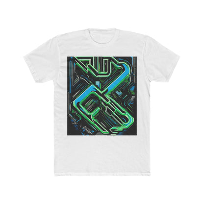 boostlete-boost-mode-type-constancia-gana-diagonal-badge-0185 — Unisex Cotton Crew Tee (NL 3600)