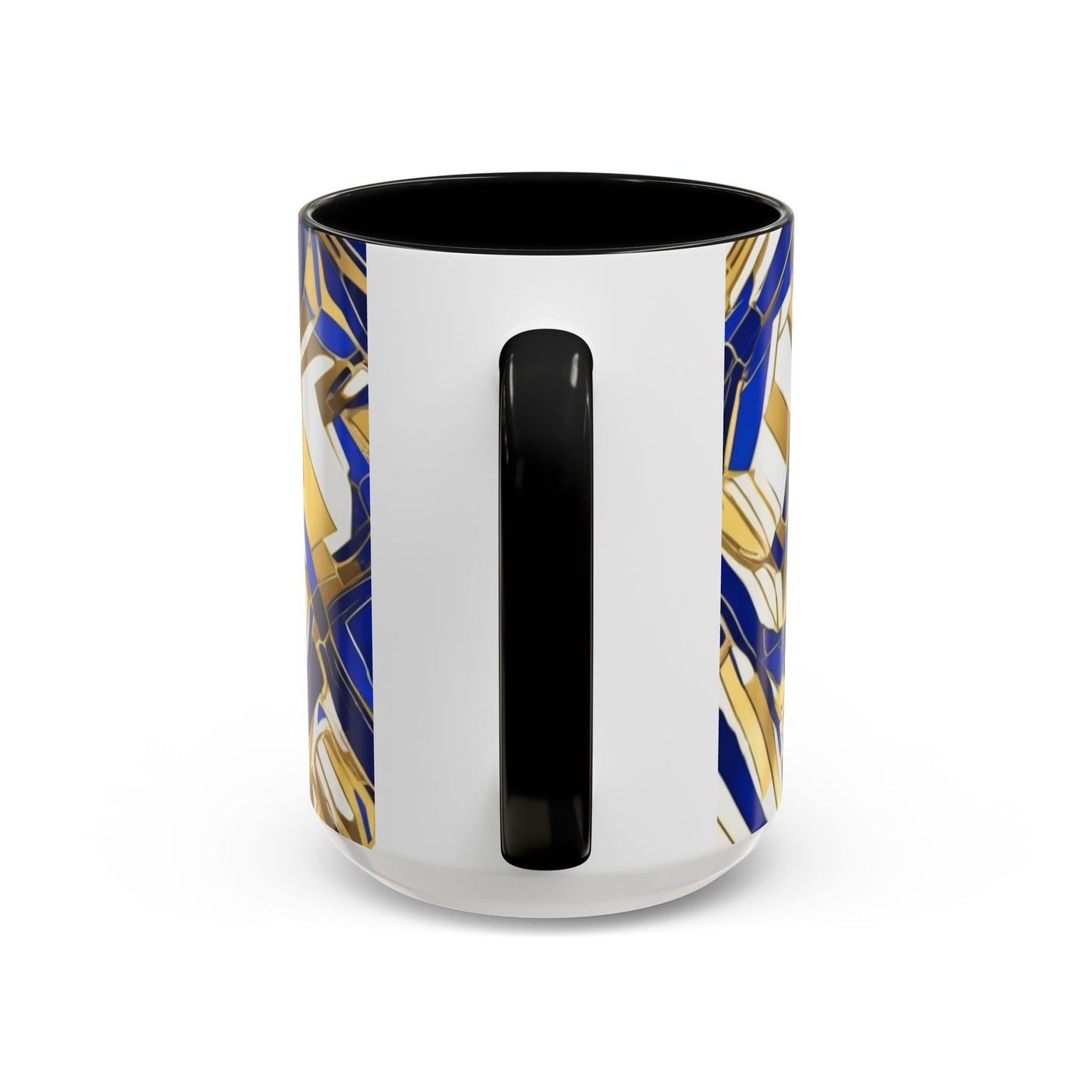 boostlete-boost-mode-pattern-hex-athletic-0611 — Accent Mug 11/15oz
