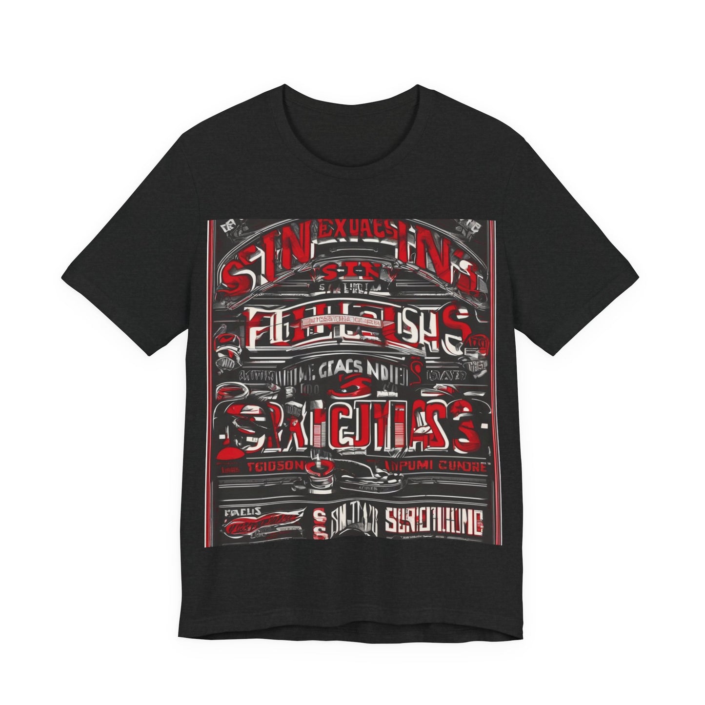 boostlete-iron-intent-type-sin-excusas-arc-retro-0157 — Unisex Jersey Short Sleeve (B+C 3001)