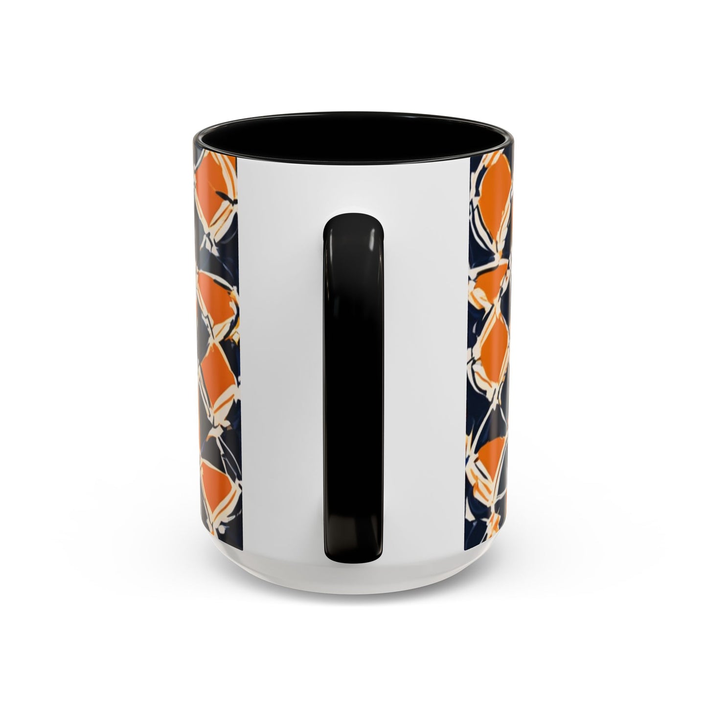 boostlete-headspace-pattern-plate-number-badge-0387 — Accent Mug 11/15oz