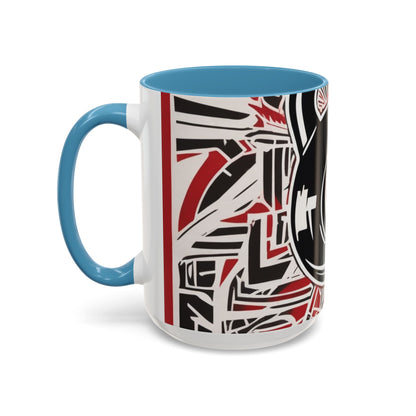 boostlete-recovery-progress-icon-kettlebell-outline-industrial-0366 — Accent Mug 11oz/15oz