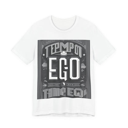 boostlete-mile-by-mile-type-tempo-over-ego-banner-modern-0093 — Unisex Jersey Short Sleeve (B+C 3001)