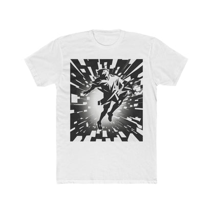 boostlete-am-crew-scene-sprinter-high-modern-0312 — Unisex Cotton Crew Tee (NL 3600)