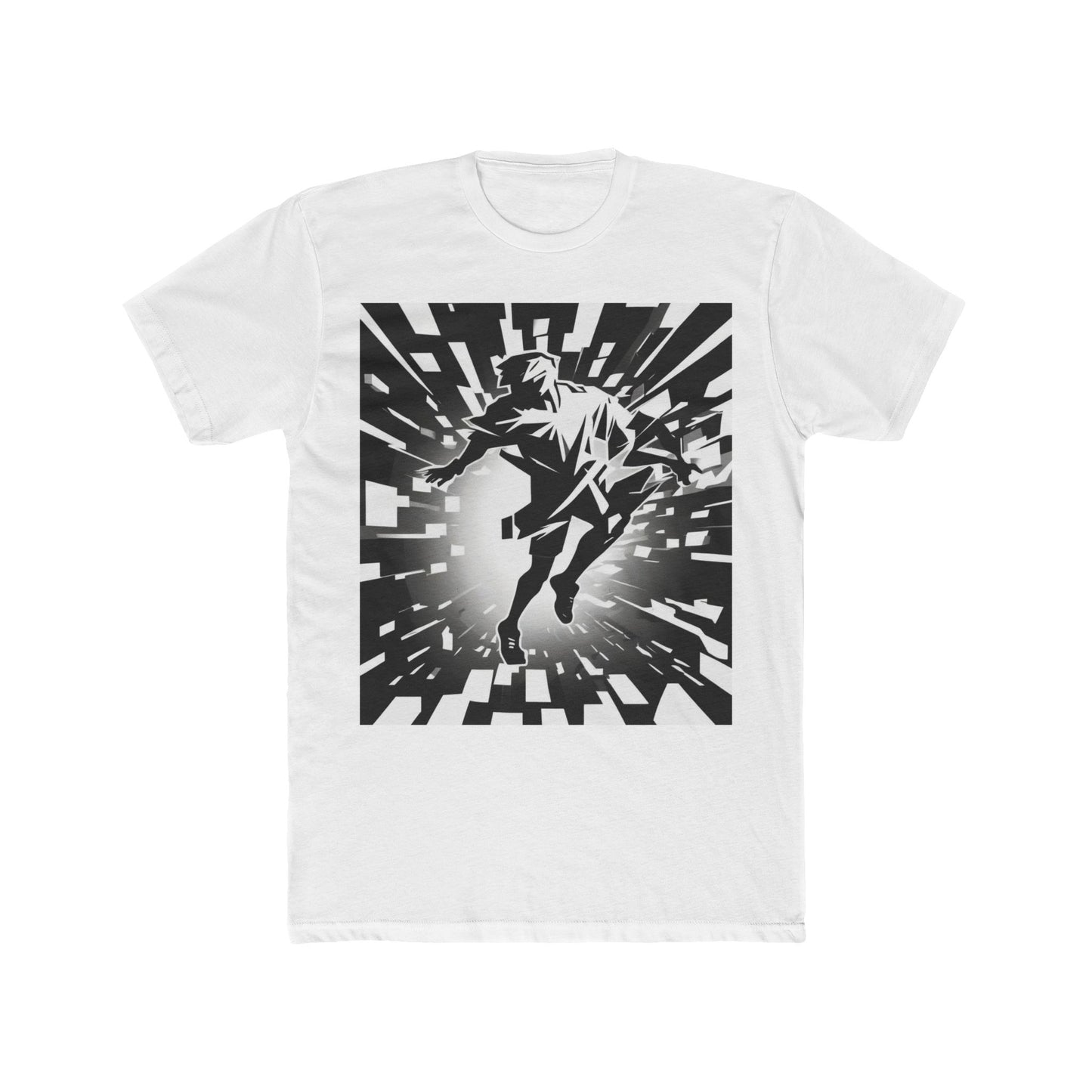 boostlete-am-crew-scene-sprinter-high-modern-0312 — Unisex Cotton Crew Tee (NL 3600)