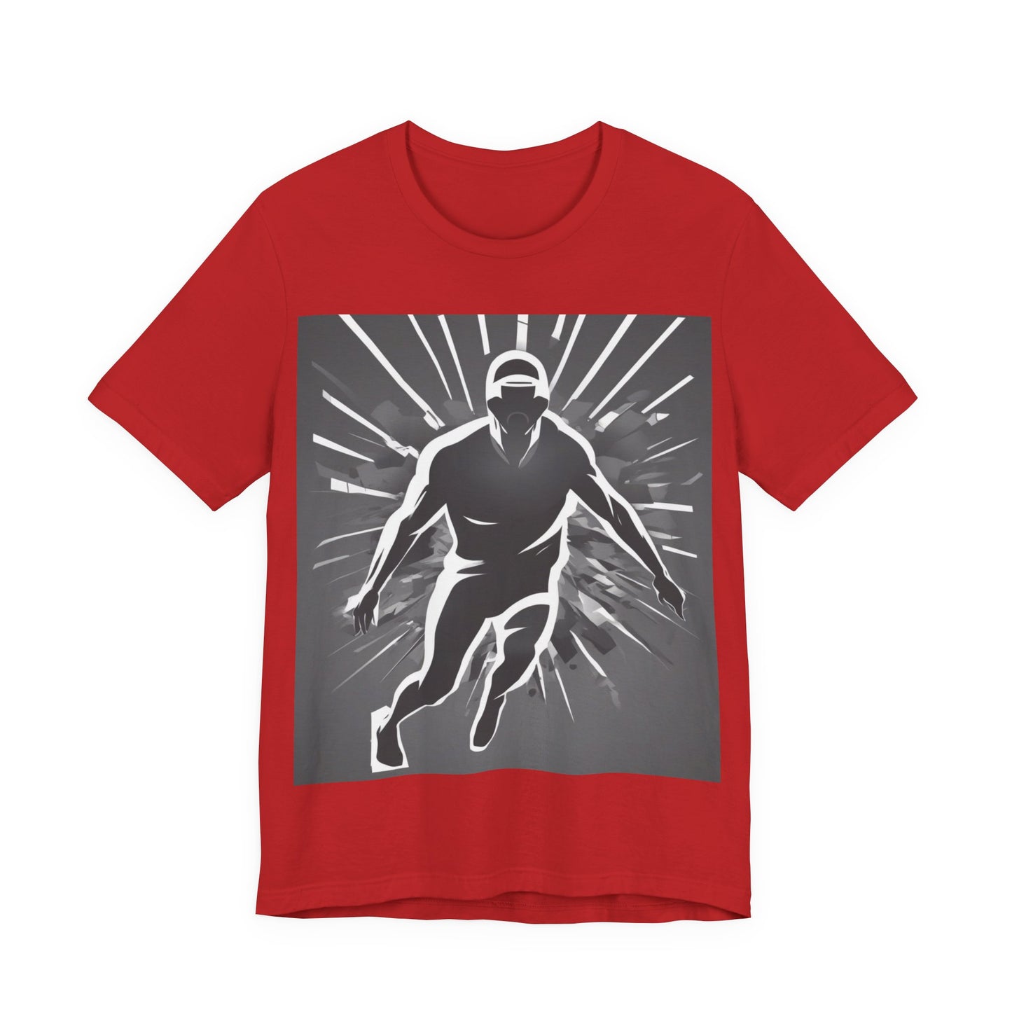 boostlete-iron-intent-scene-sprinter-soft-athletic-0108 — Unisex Jersey Short Sleeve (B+C 3001)