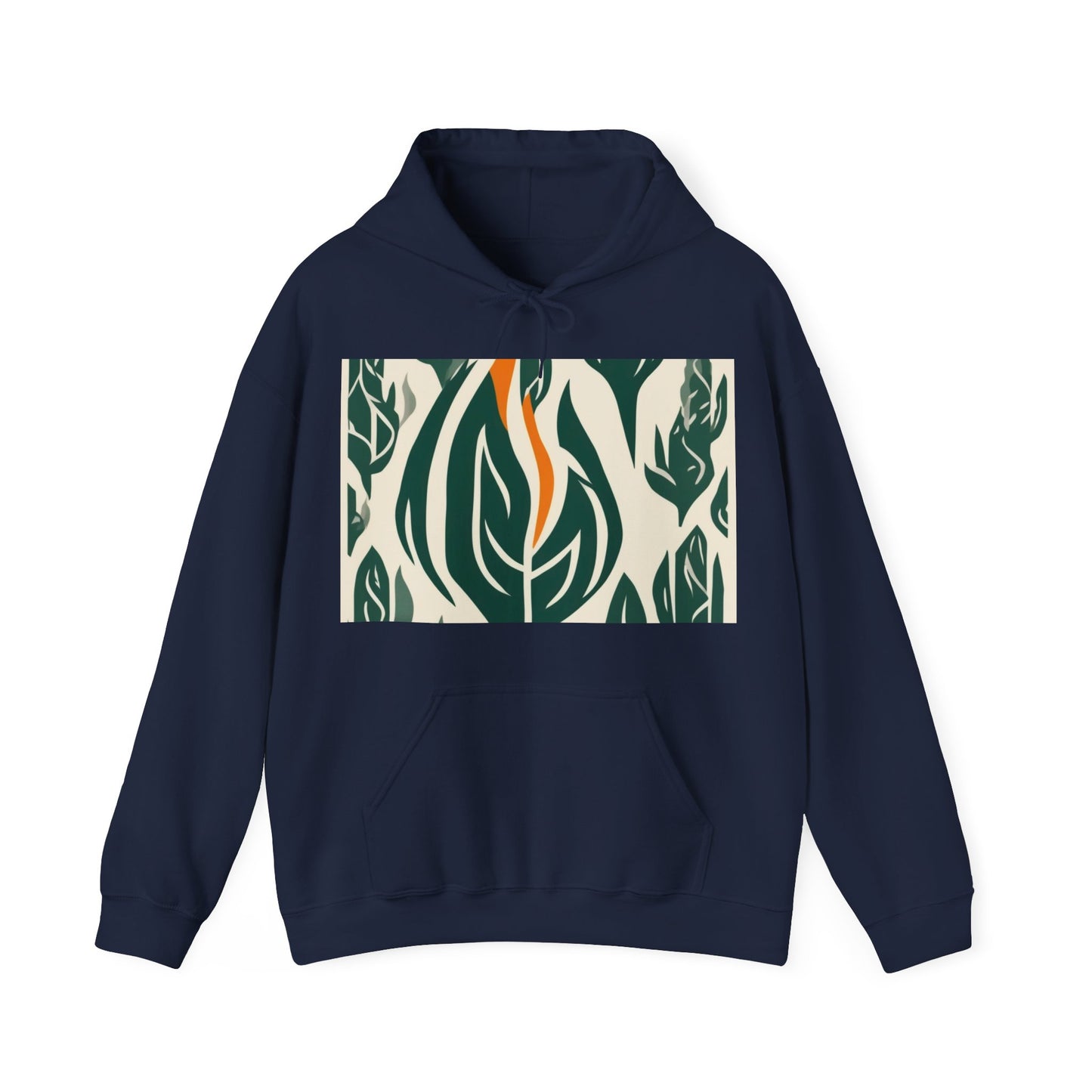 boostlete-boost-mode-icon-flame-high-paper-0854 — Unisex Heavy Blend Hoodie (G18500)