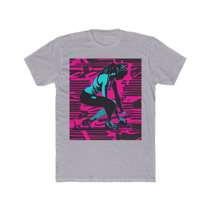 boostlete-headspace-scene-push-up-matte-modern-0260 — Unisex Cotton Crew Tee (NL 3600)