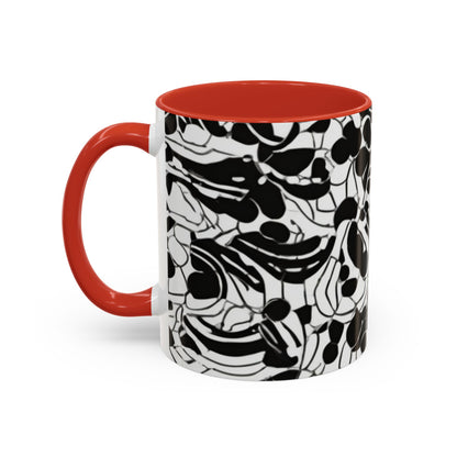 boostlete-rise-grind-pattern-dotted-line-art-0483 — Accent Mug 11/15oz