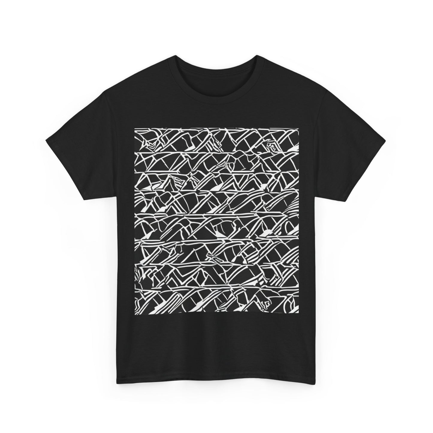 boostlete-boost-mode-pattern-stair-steps-athletic-0311 — Unisex Heavy Cotton Tee (Gildan 5000)
