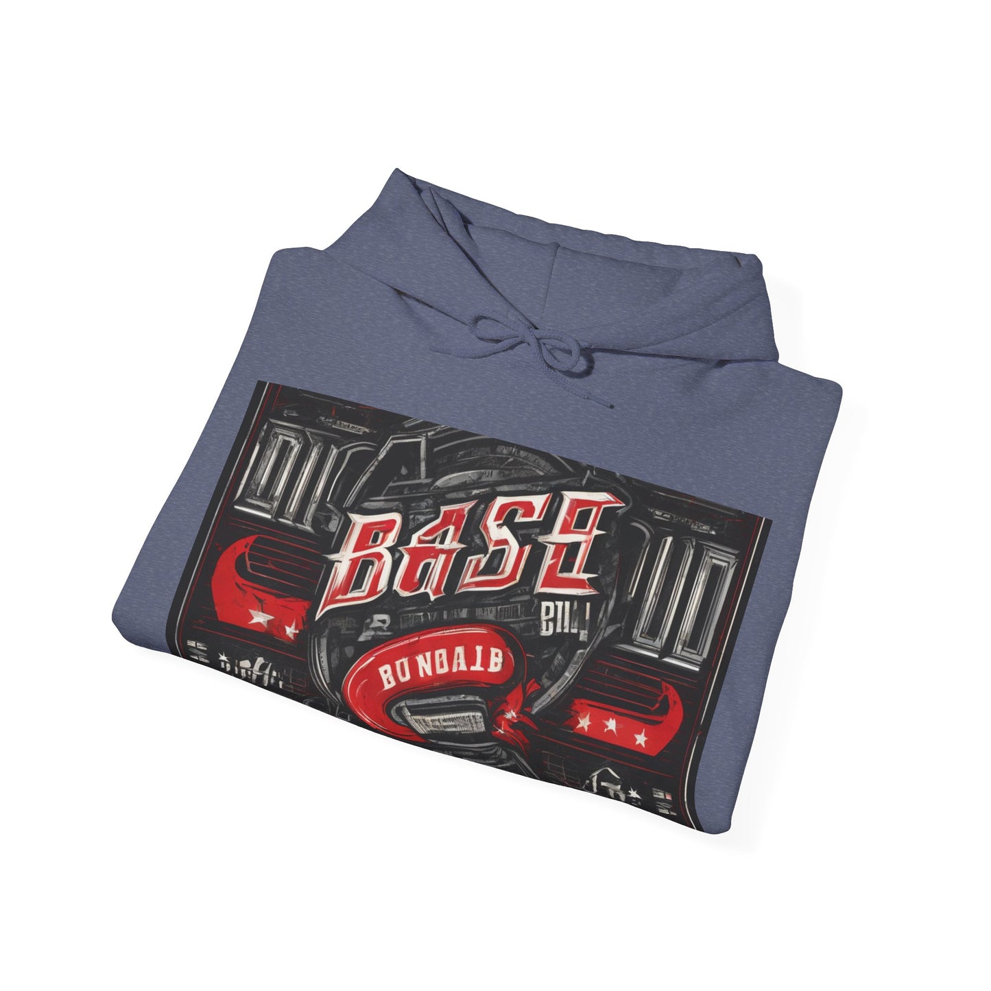 boostlete-boost-mode-type-build-the-base-micro-industrial-0785 — Unisex Heavy Blend Hoodie (G18500)