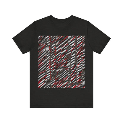 boostlete-field-day-pattern-diagonal-paper-0287 — Unisex Jersey Short Sleeve (B+C 3001)