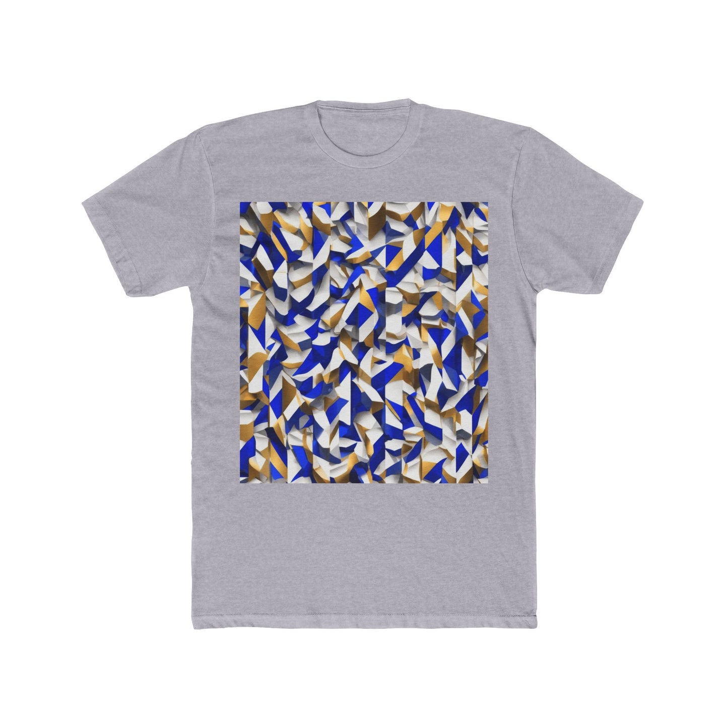 boostlete-boost-mode-type-charge-ahead-vertical-isometric-0221 — Unisex Cotton Crew Tee (NL 3600)