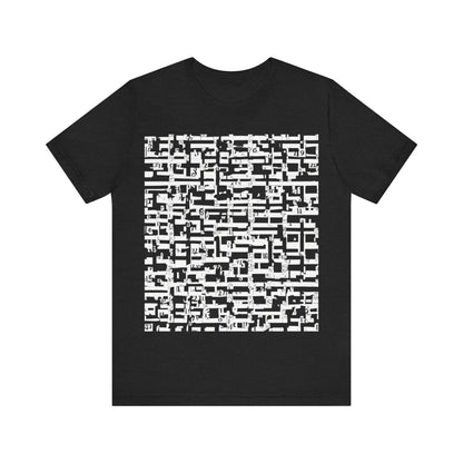 boostlete-iron-intent-pattern-plate-number-badge-0171 — Unisex Jersey Short Sleeve (B+C 3001)