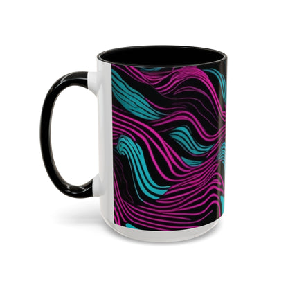 boostlete-recovery-progress-pattern-topographic-engraved-0119 — Accent Mug 11oz/15oz