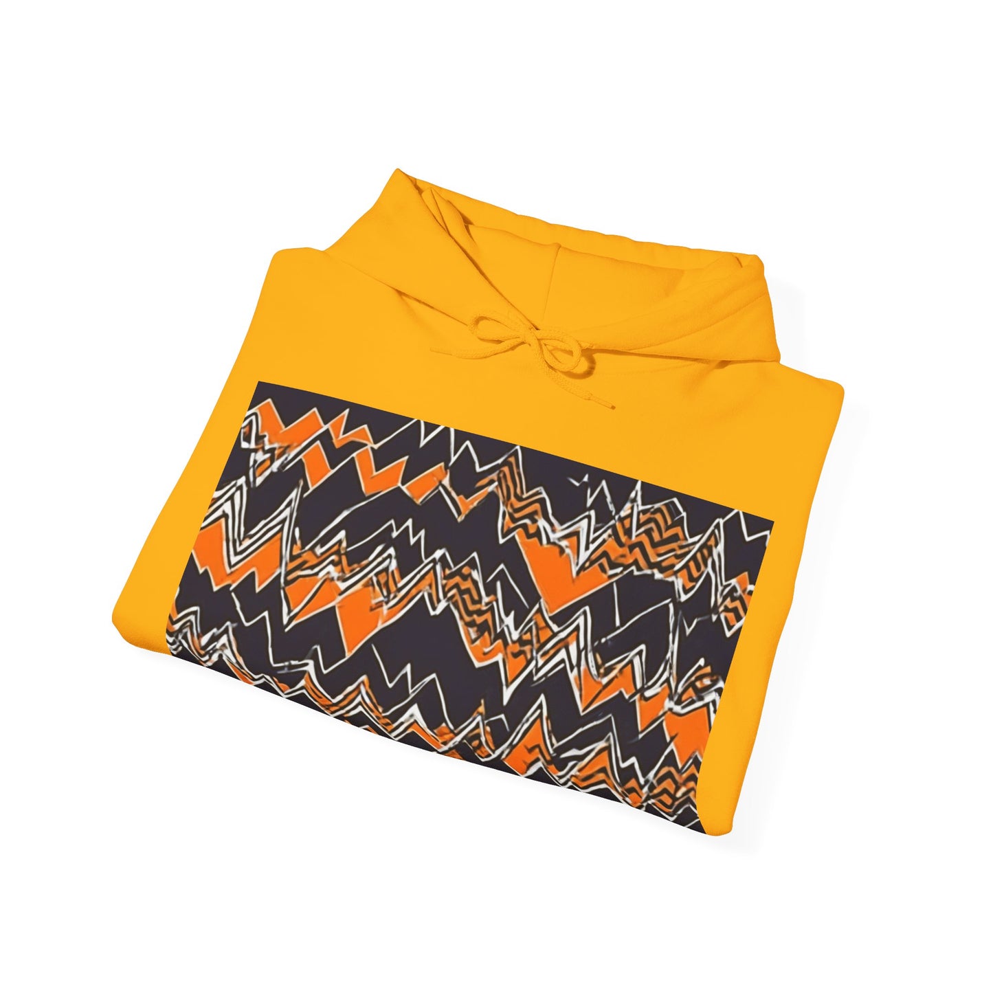 boostlete-headspace-pattern-ekg-industrial-0559 — Unisex Heavy Blend Hoodie (G18500)