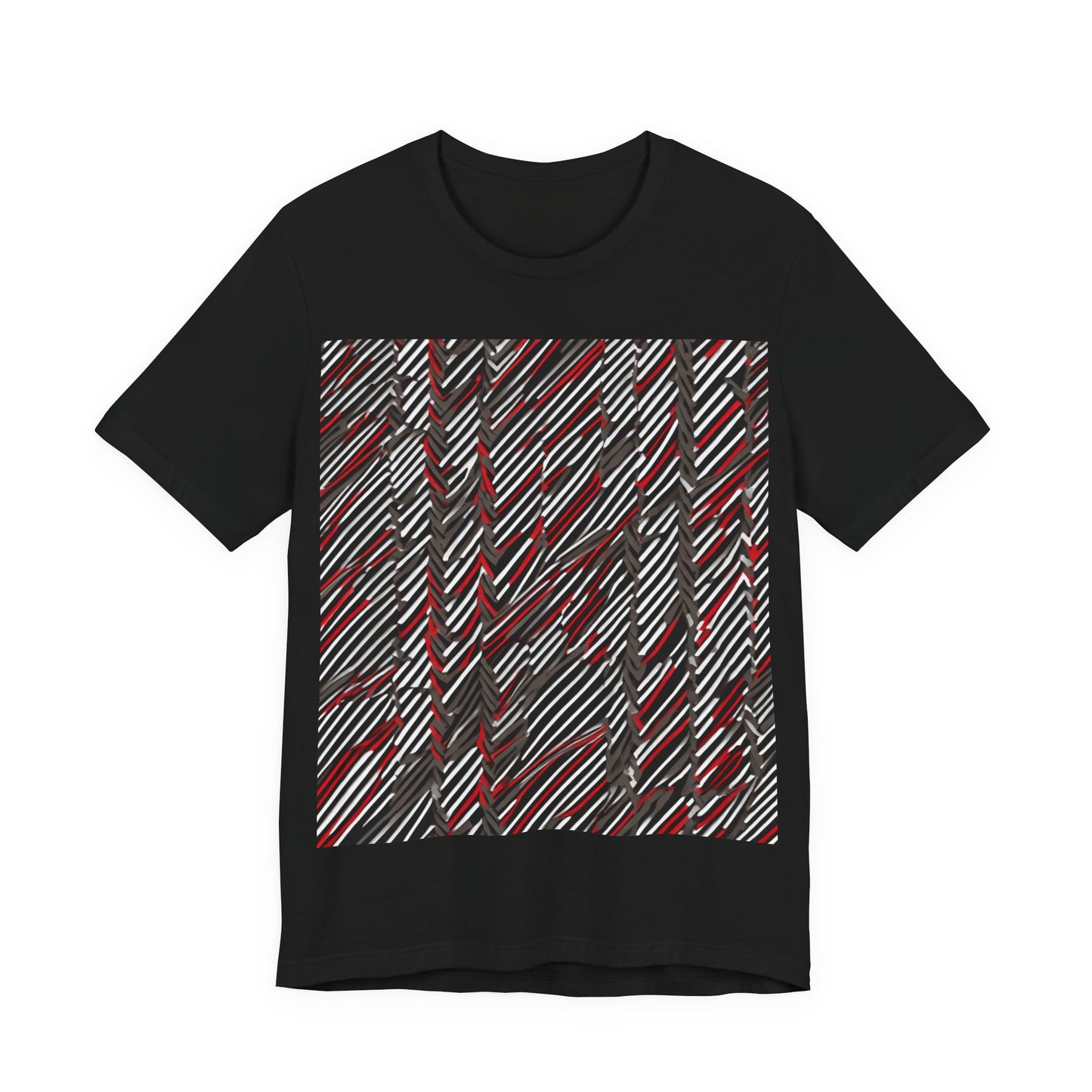 boostlete-field-day-pattern-diagonal-paper-0287 — Unisex Jersey Short Sleeve (B+C 3001)